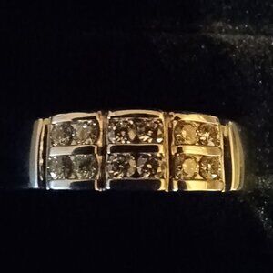 Jared Men's LEO Diamond Ring (14k White Gold)